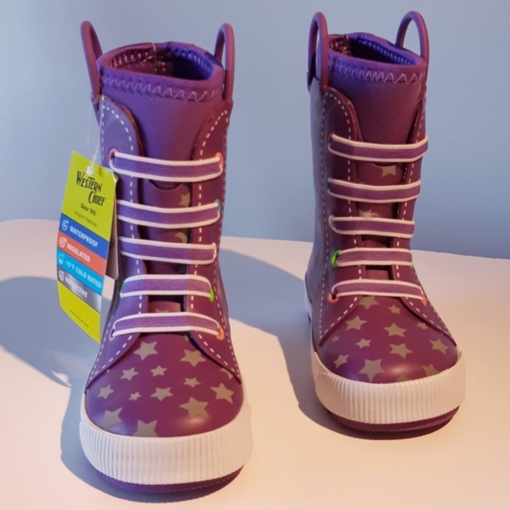 Twinkle stars rain / winter boots - Picture 2 of 9